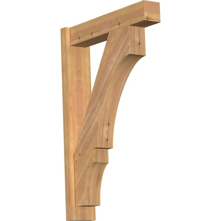 Balboa Block Smooth Outlooker, Western Red Cedar, 5 1/2W X 24D X 36H